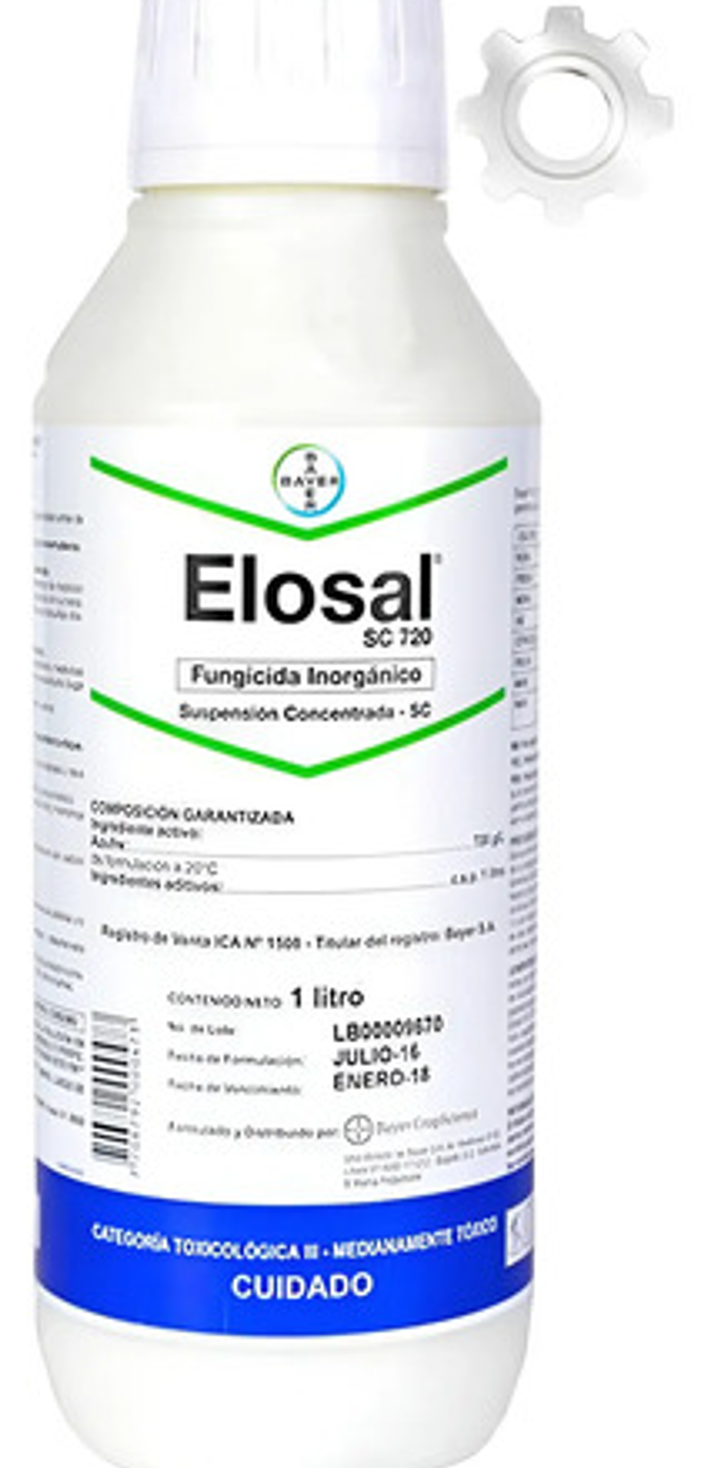 Elosal Azufre 720  Para Control De Hongos X Litro 1