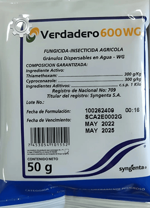 Verdadero  Sobre X 50g Syngenta