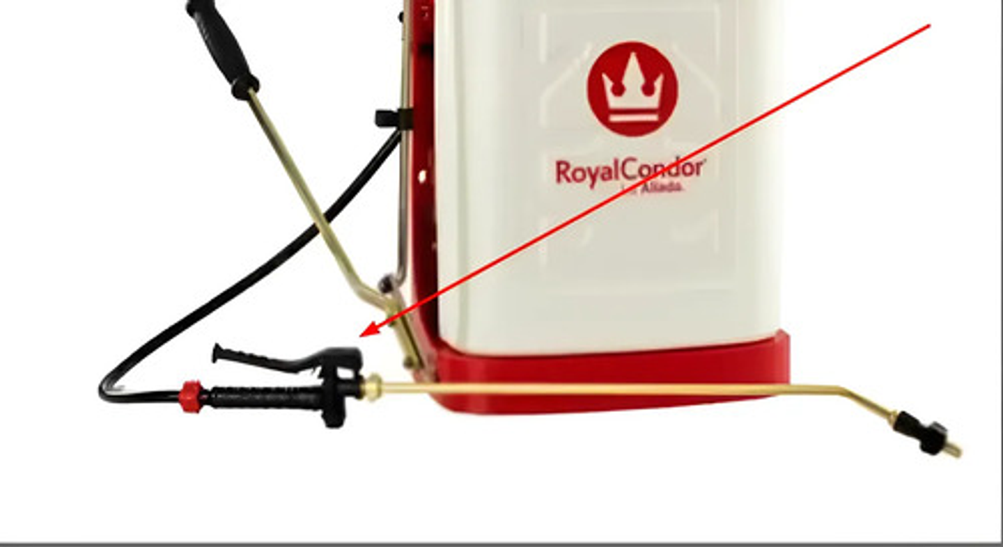 Llave De Paso Fumigadora Royal Condor -lanza Metálica -920en 5