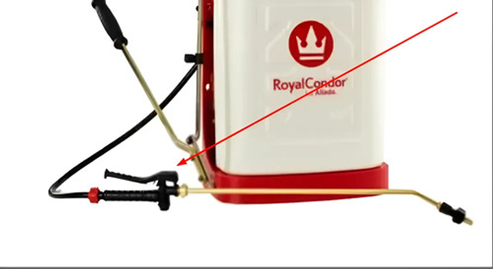 Llave De Paso Fumigadora Royal Condor -lanza Metálica -920en 5