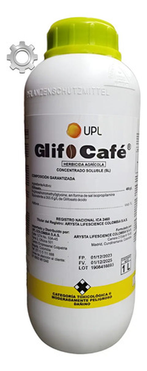 Control Malezas X Litro Glifocafe 480