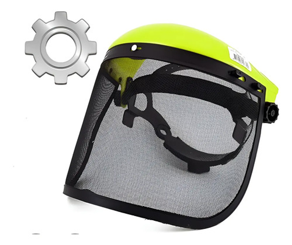 Careta Guadaña De Seguridad Con Malla  Marca Macho 1