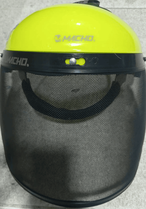 Careta Guadaña De Seguridad Con Malla  Marca Macho