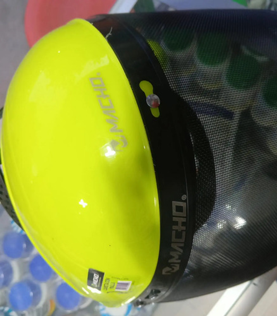 Careta Guadaña De Seguridad Con Malla  Marca Macho 6