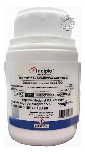 Incipio  X 100 Ml  Broca Araña Frutales. 2