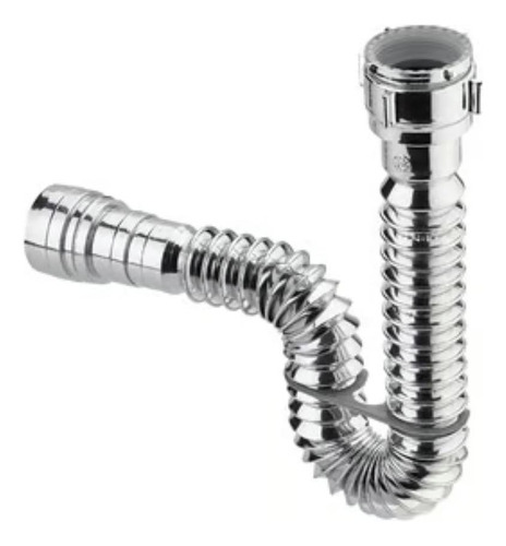 Desagüe Tipo Moneda Con Rebose Y Sifon Flexible Integrado 3