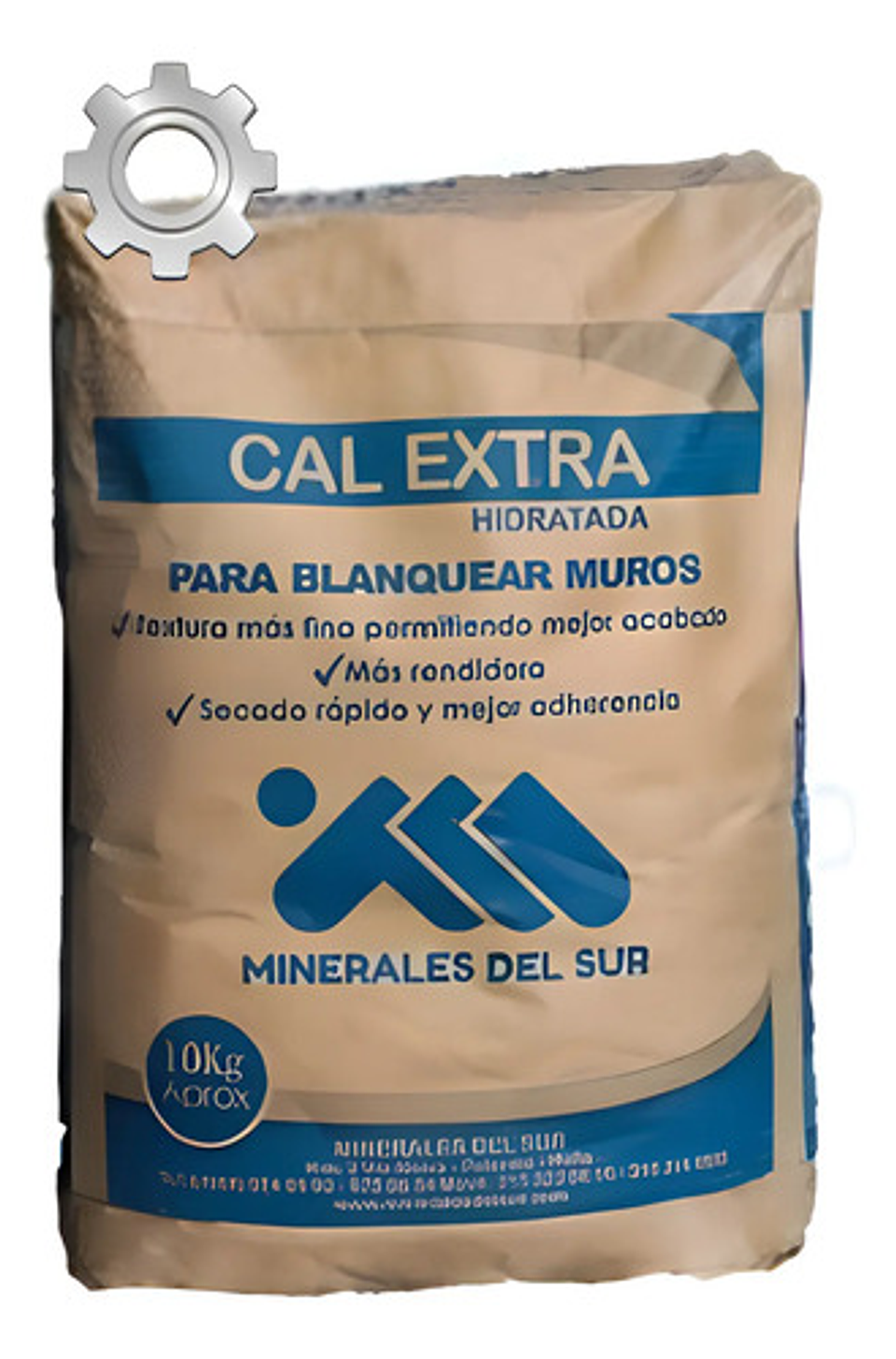 Cal Extra Hidratada Para Pintar Exteriores X 10 Kilos 2