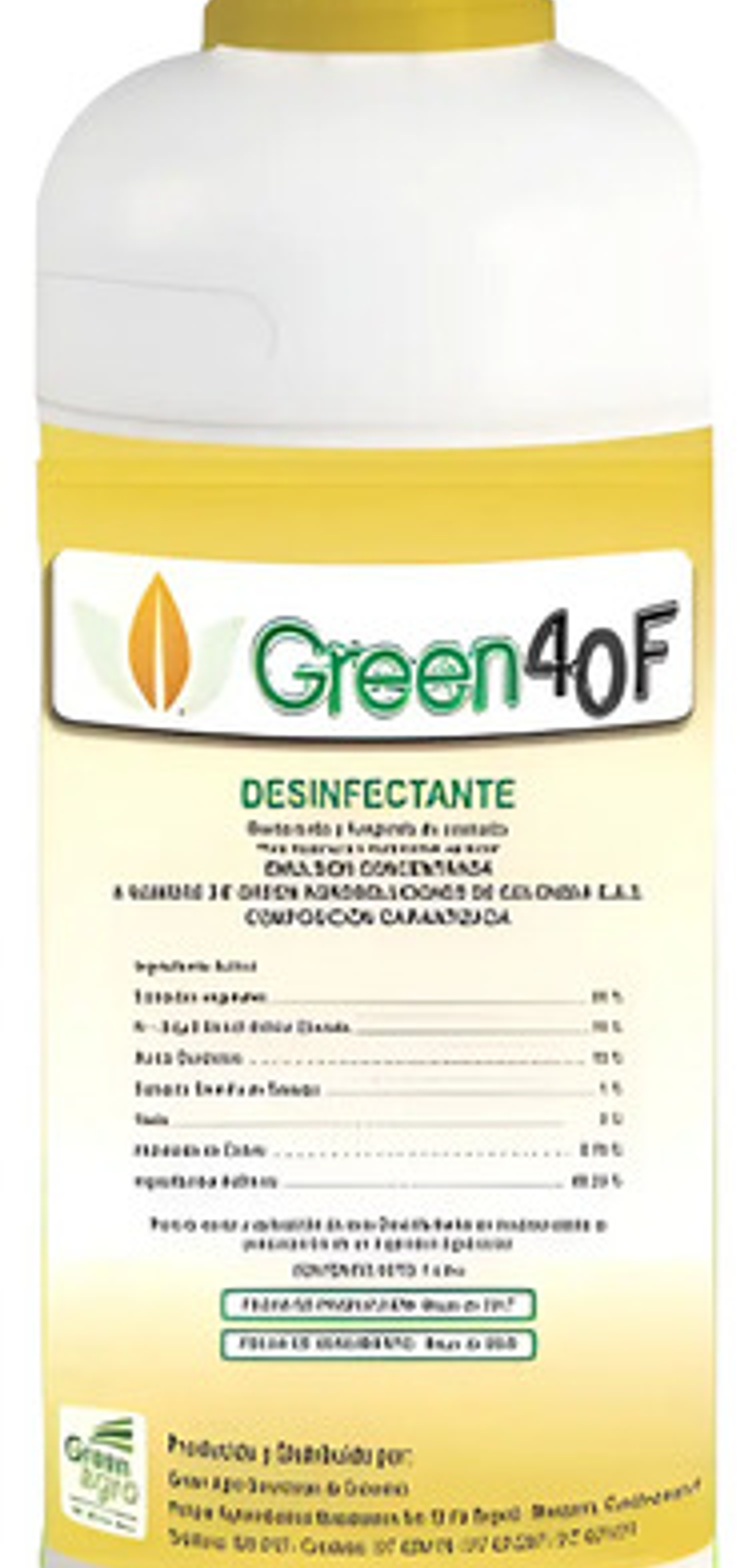 Desinfectante Orgánico Green Agro 40 - 250 Ml 2