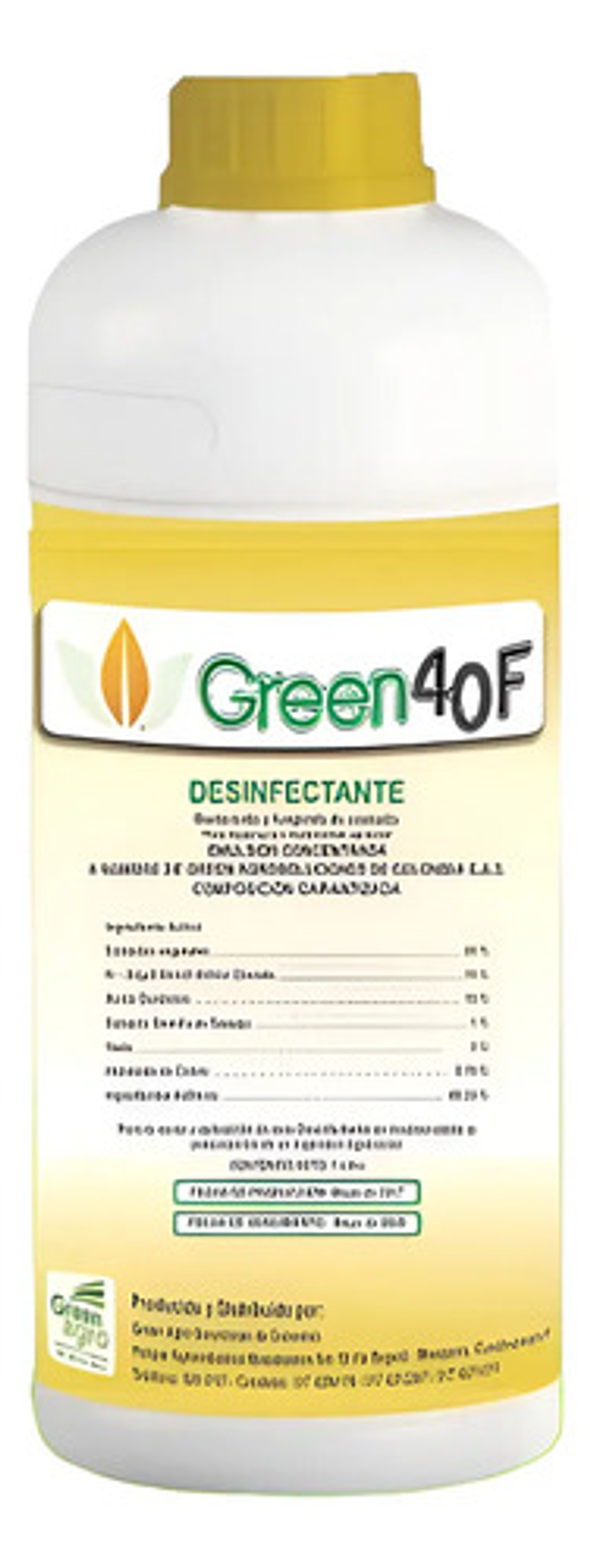 Desinfectante Orgánico Green Agro 40 - 250 Ml 2
