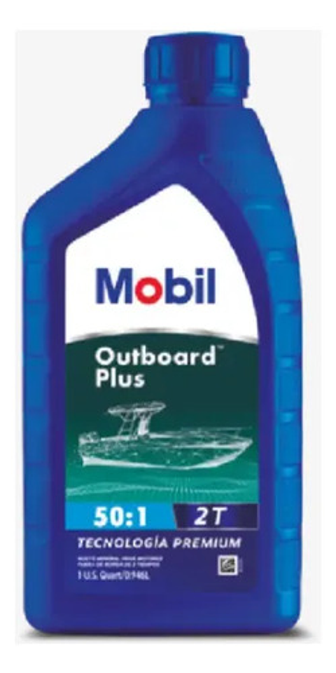 Aceite Mobil Outboard Plus 50:1 2t 1l