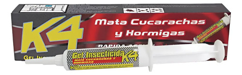 K4 Gel Control de Cucarachas x 10g | Cebo de Alta Eficiencia | Agrosamario 1
