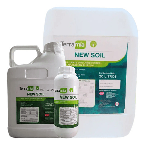 Acondicionador De Suelo Terramia Líquido  New Soil  X Litro