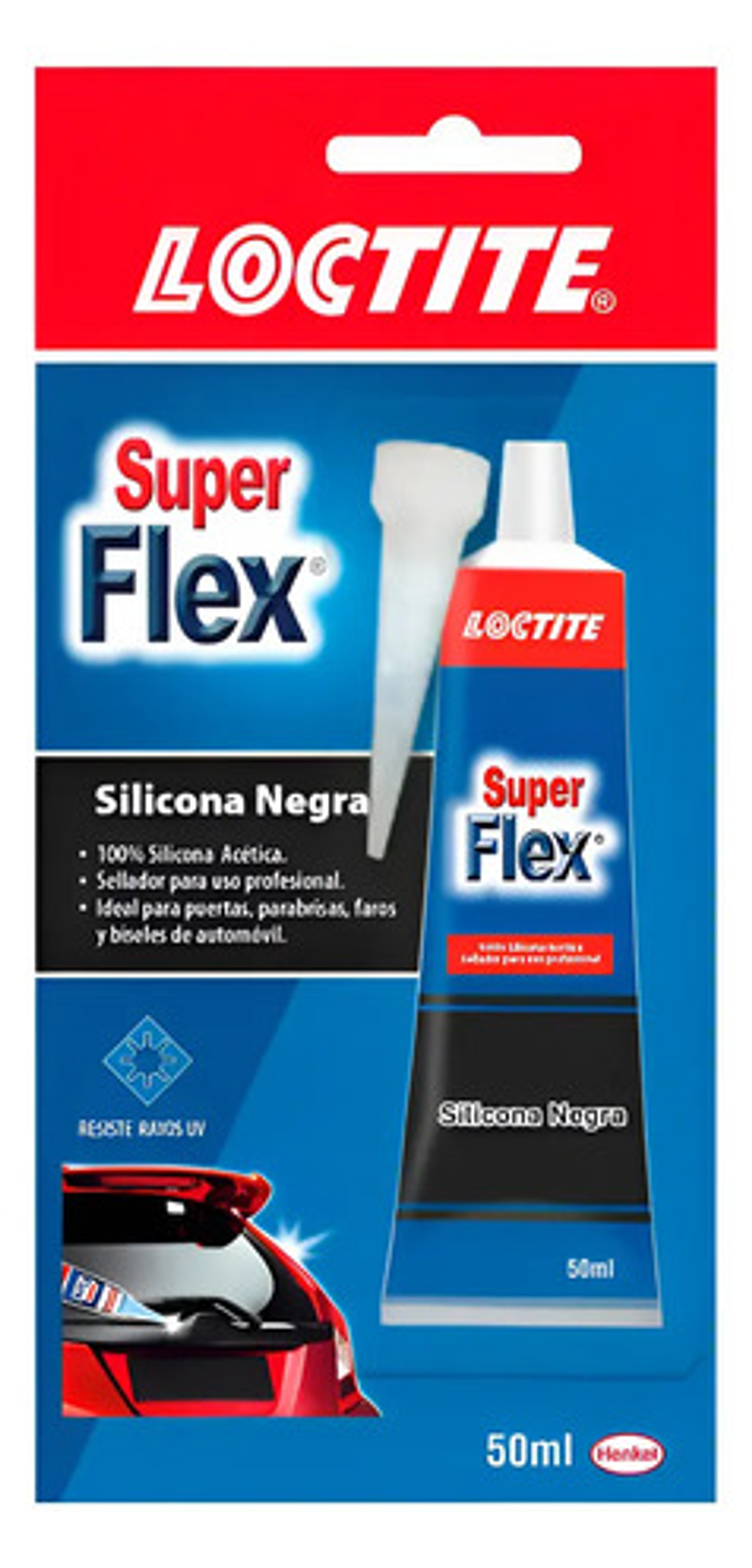 Silicona Superflex Negra 50ml Loctite 2