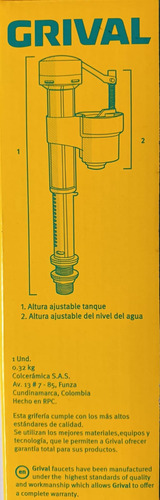 Válvula Grival Llenado Universal Plus | Repuesto Original | Agrosamario 3