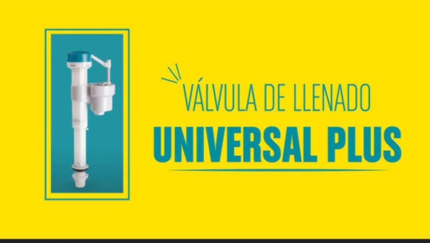 Válvula Grival Llenado Universal Plus 5