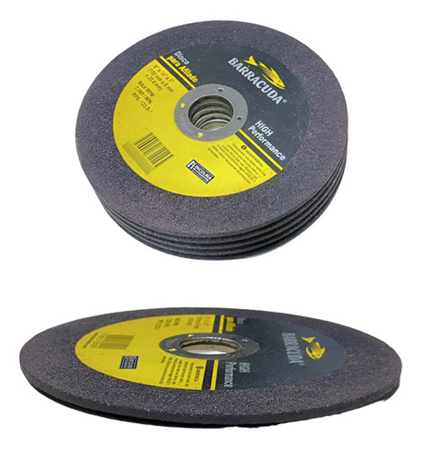 Disco Afilado Cuchilla Guadañadora 6''x1/4''x1'' Barracuda 1