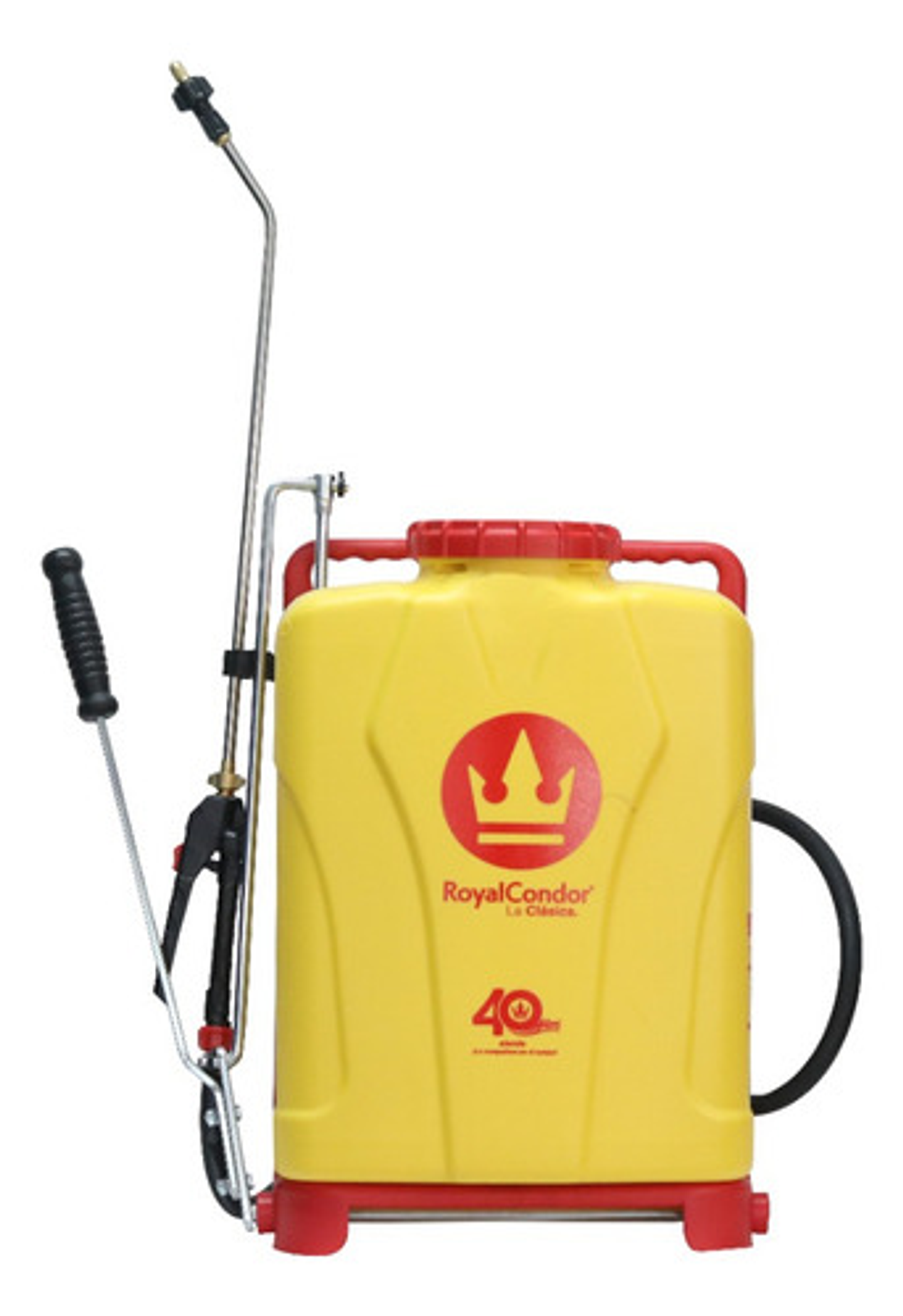 Fumigadora Manual Royal Condor Clásica 20l Acero Inoxidable Amarilla Amarillo 5