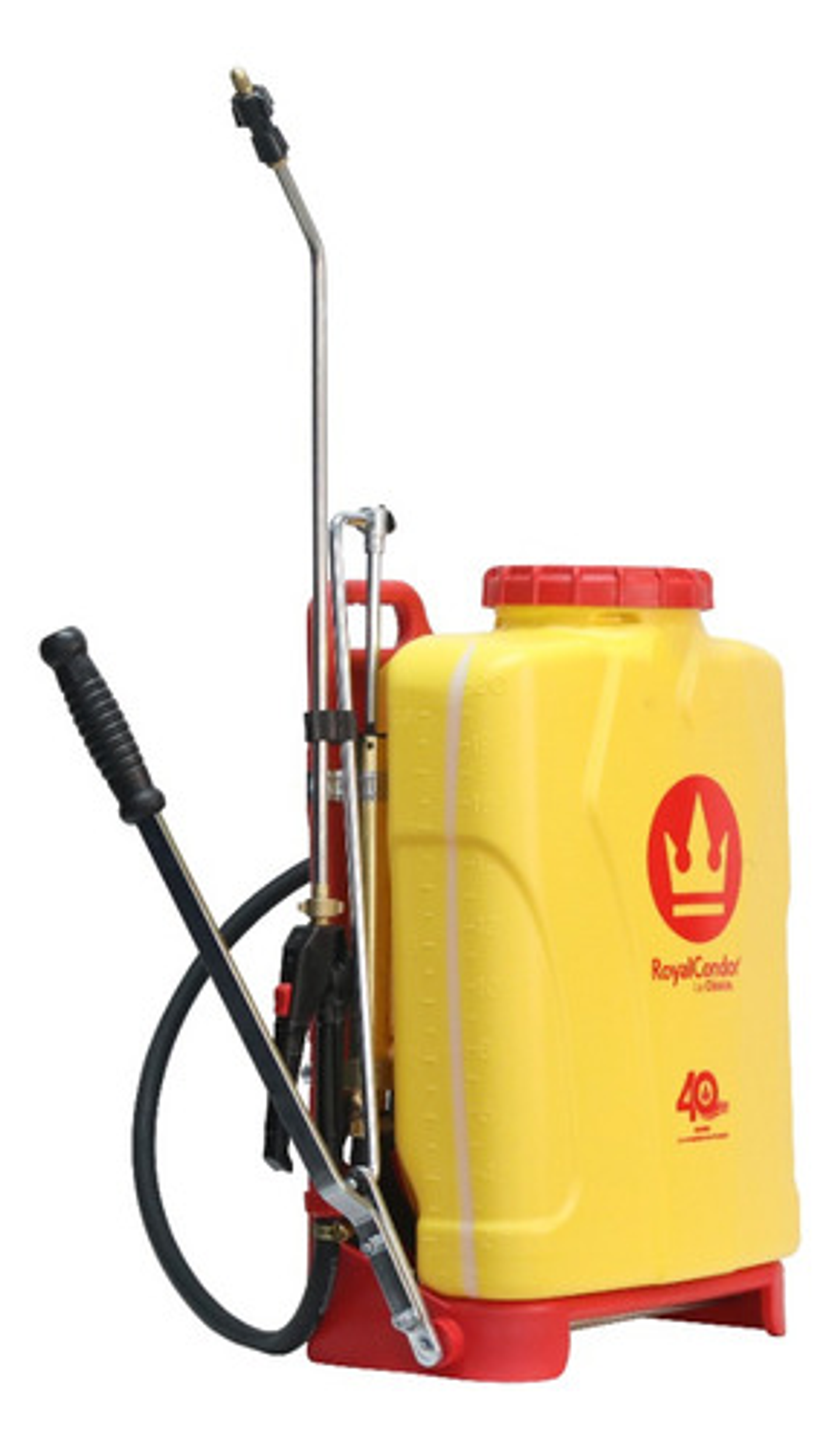 Fumigadora Manual Royal Condor Clásica 20l Acero Inoxidable Amarilla Amarillo 6