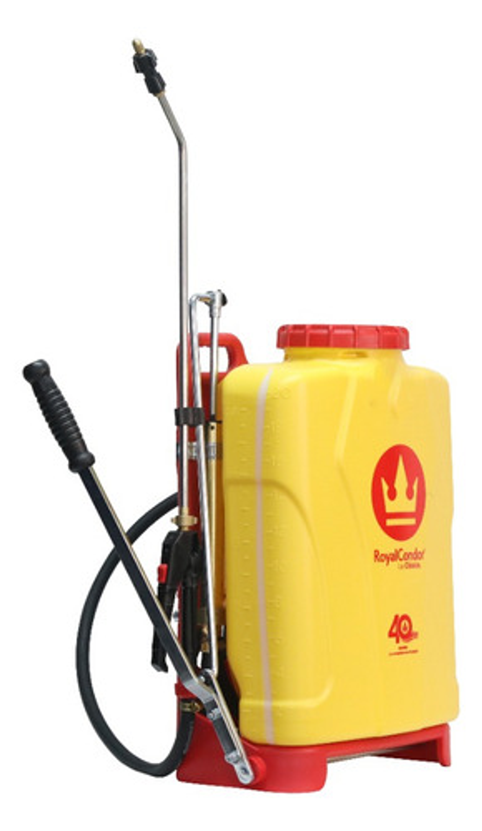 Fumigadora Manual Royal Condor Clásica 20l Acero Inoxidable Amarilla Amarillo 6