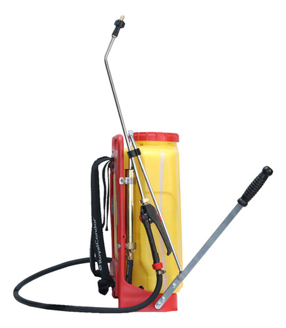 Fumigadora Manual Royal Condor Clásica 20l Acero Inoxidable Amarilla Amarillo 8