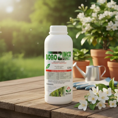 Borozinco X Litro Nutricion Foliar Frutales Y Flores 1