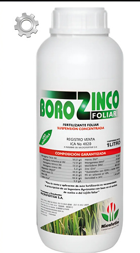 Borozinco X Litro Nutricion Foliar Frutales Y Flores 3
