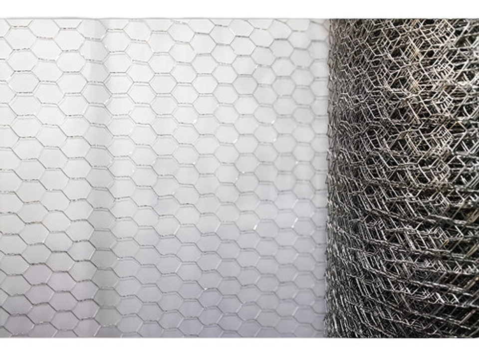 Malla Pajarito Galvanizada 0.9mx1/2pul 1.27cm X30 Mts Largo 3