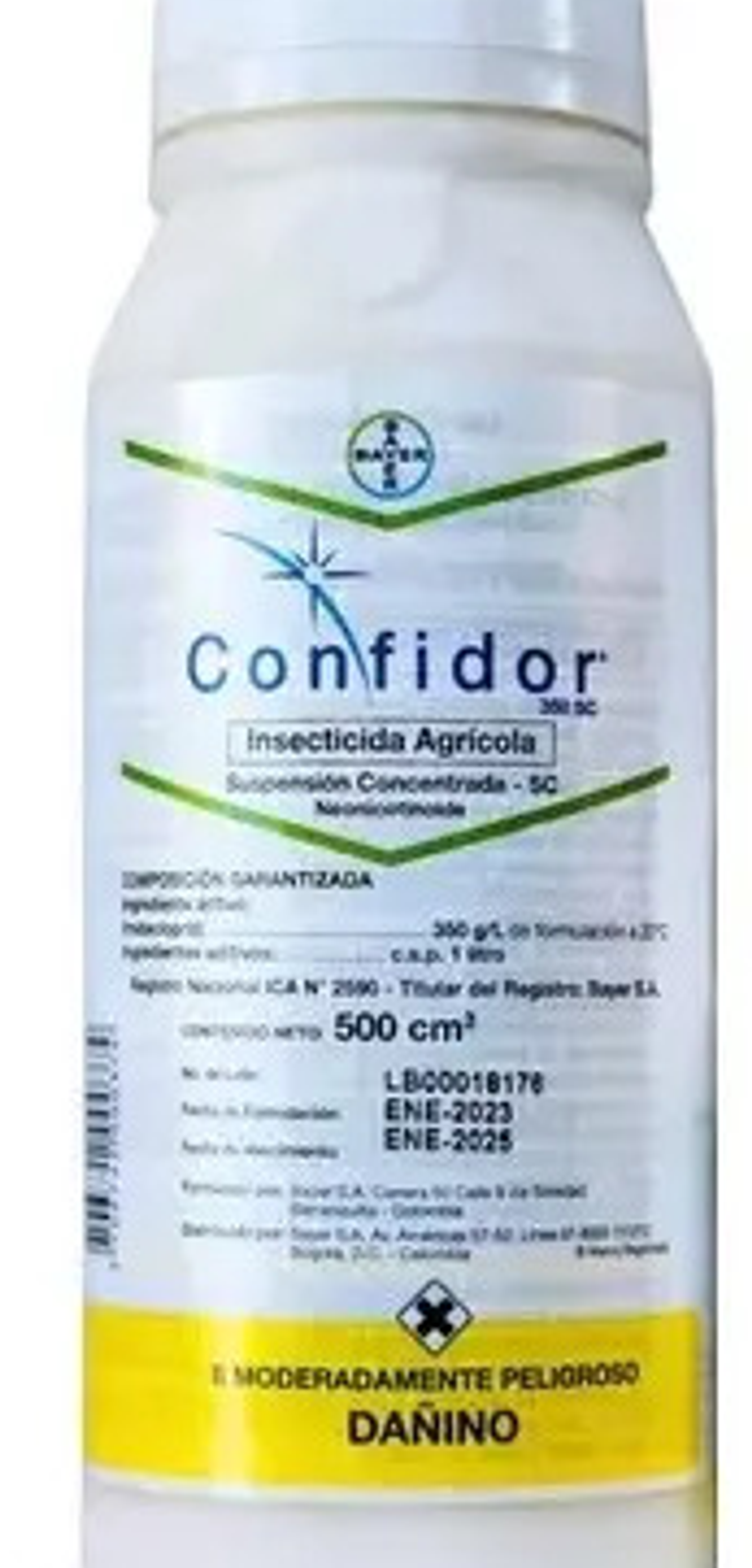 Confidor Imidacloprid 350sc Control Insectos 500 Ml 2