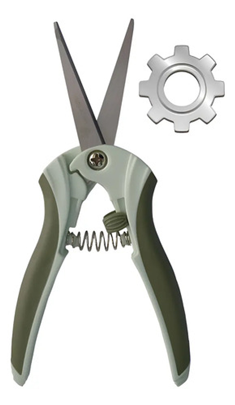 Tijera Jardinería  Poda Flores Corte Punta Recta Fercon No 6