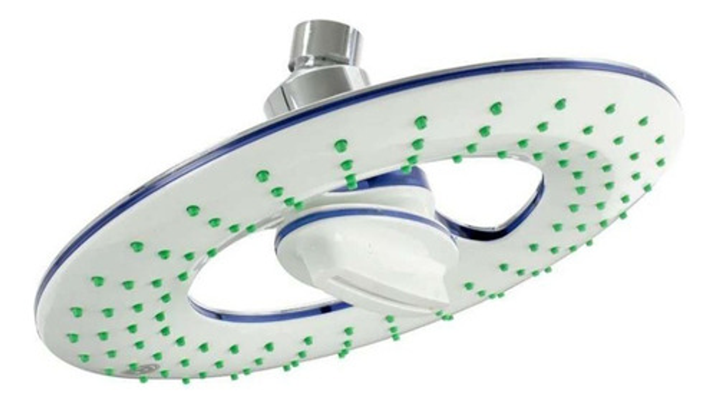 Regadera 8 Pulgadas En Abs 2 Función 5