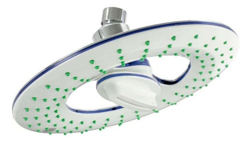 Regadera 8 Pulgadas En Abs 2 Función 5