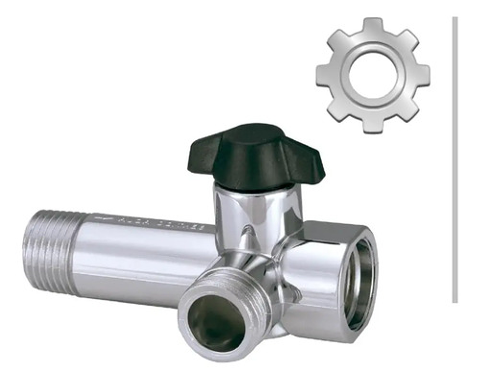 Valvula Desviadora Para Ducha Tipo Telefono De 1/2  Gricol 1