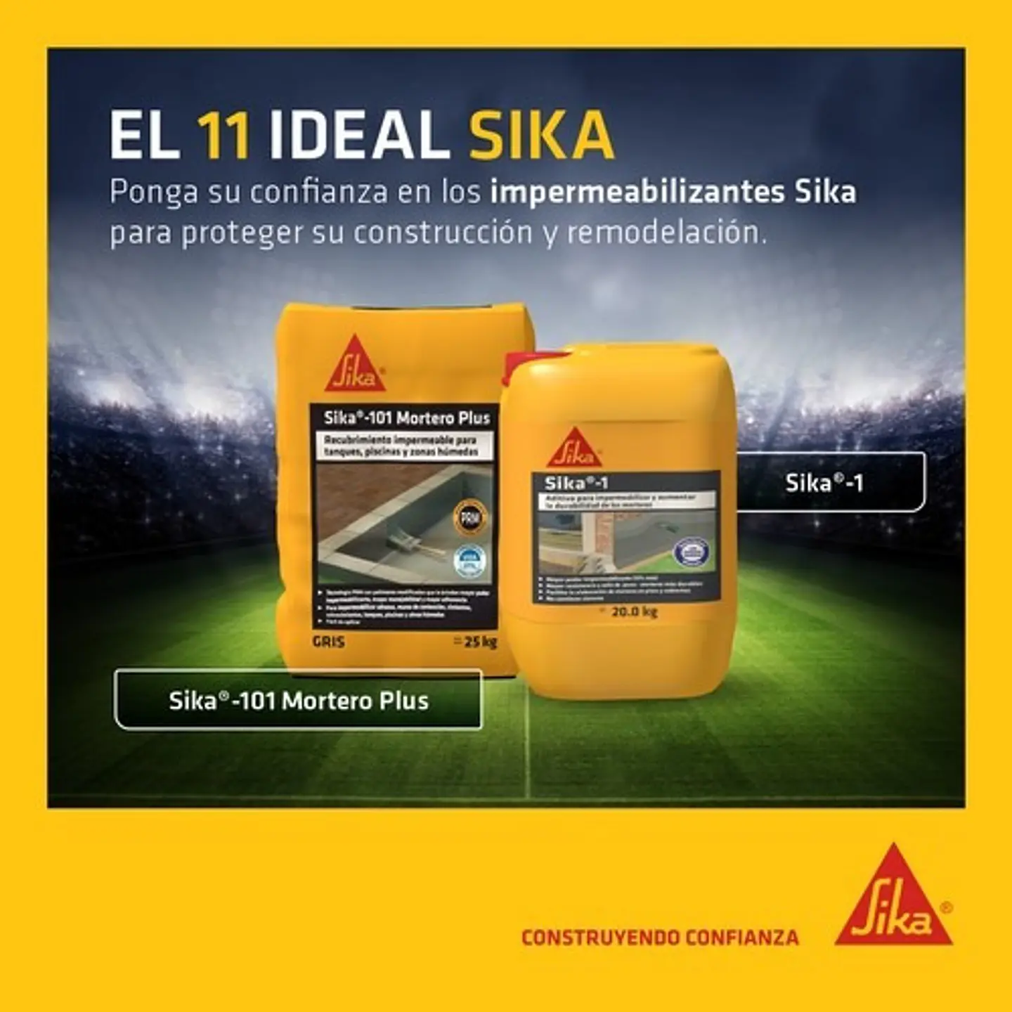 Sika-101 Mortero Plus Gris (Bulto x 25 Kg) - Impermeabilizante | Agrosamario 6