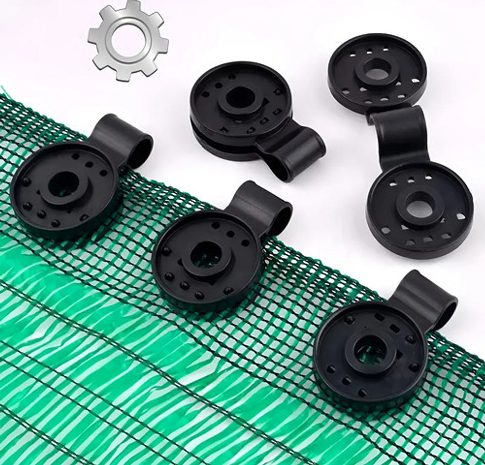 Ganchos Para Polisombra Policlik Broches Sujetador  X 50 U 1