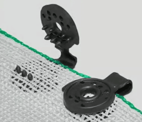 Ganchos Para Polisombra Policlik Broches Sujetador  X 50 U