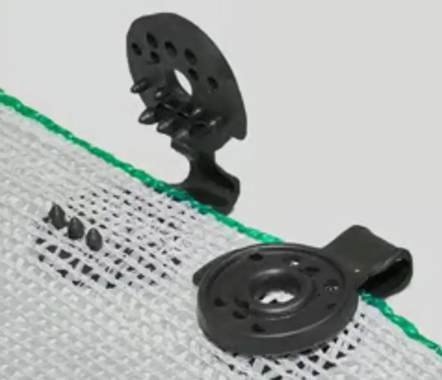 Ganchos Para Polisombra Policlik Broches Sujetador  X 50 U 2