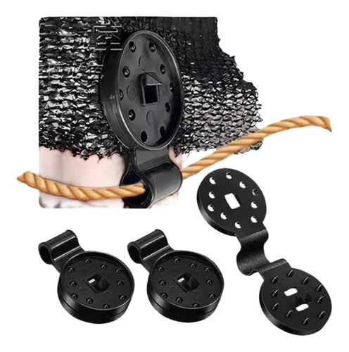 Ganchos Para Polisombra Policlik Broches Sujetador  X 50 U 5