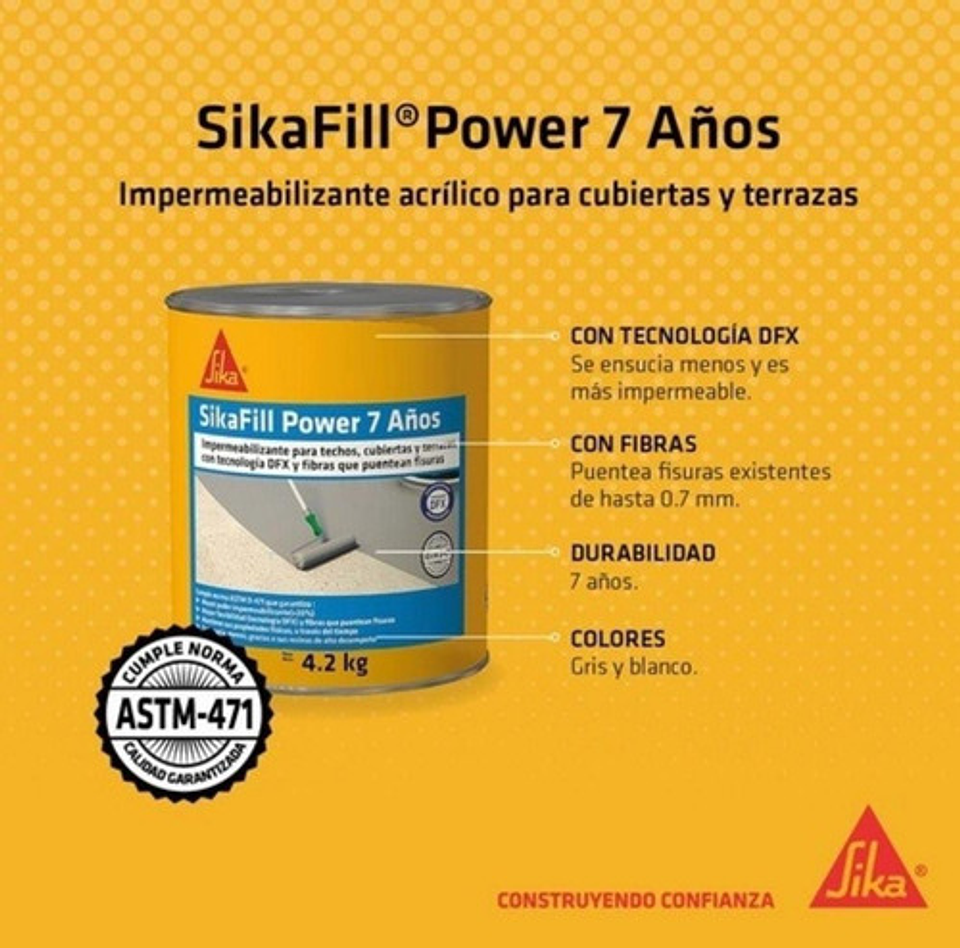 Ipermeabilizante Sikafill-7 Pow 8
