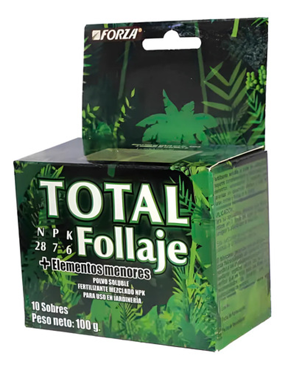 Fertilizante Follaje Forza Soluble 10 Sobres 1