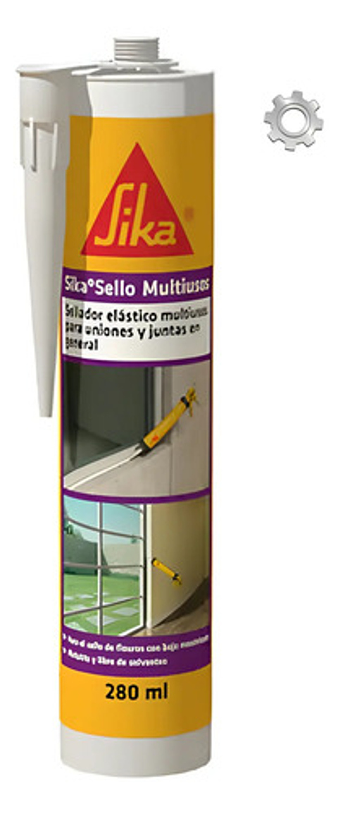 Sika Sello Multiusos Sellador Elástico Blanco