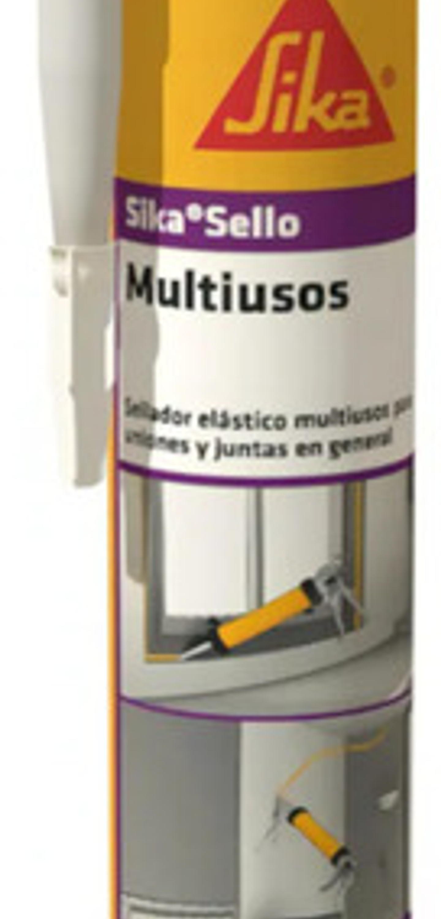 Sika Sello Multiusos Sellador Elástico Blanco 2