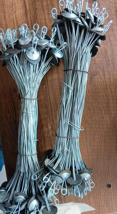 Amarre Para Teja  Zinc Cal 18 X 50 Unidades