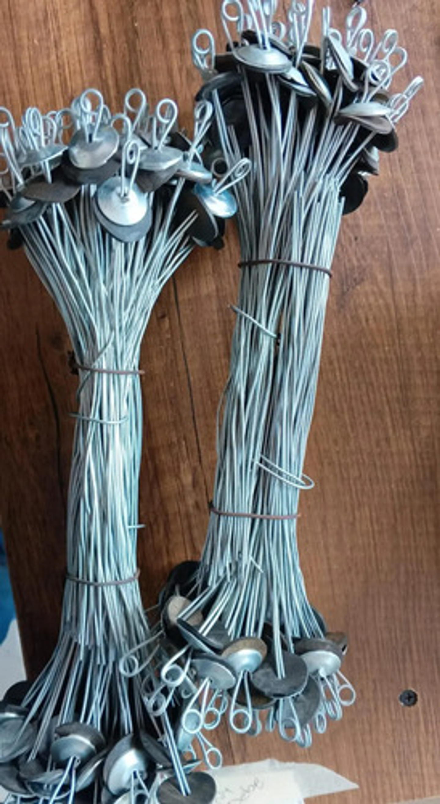 Amarre Para Teja  Zinc Cal 18 X 50 Unidades 2