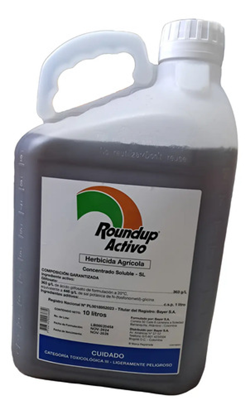 Roundup Activo Control Malezas   X 10  Litros 1