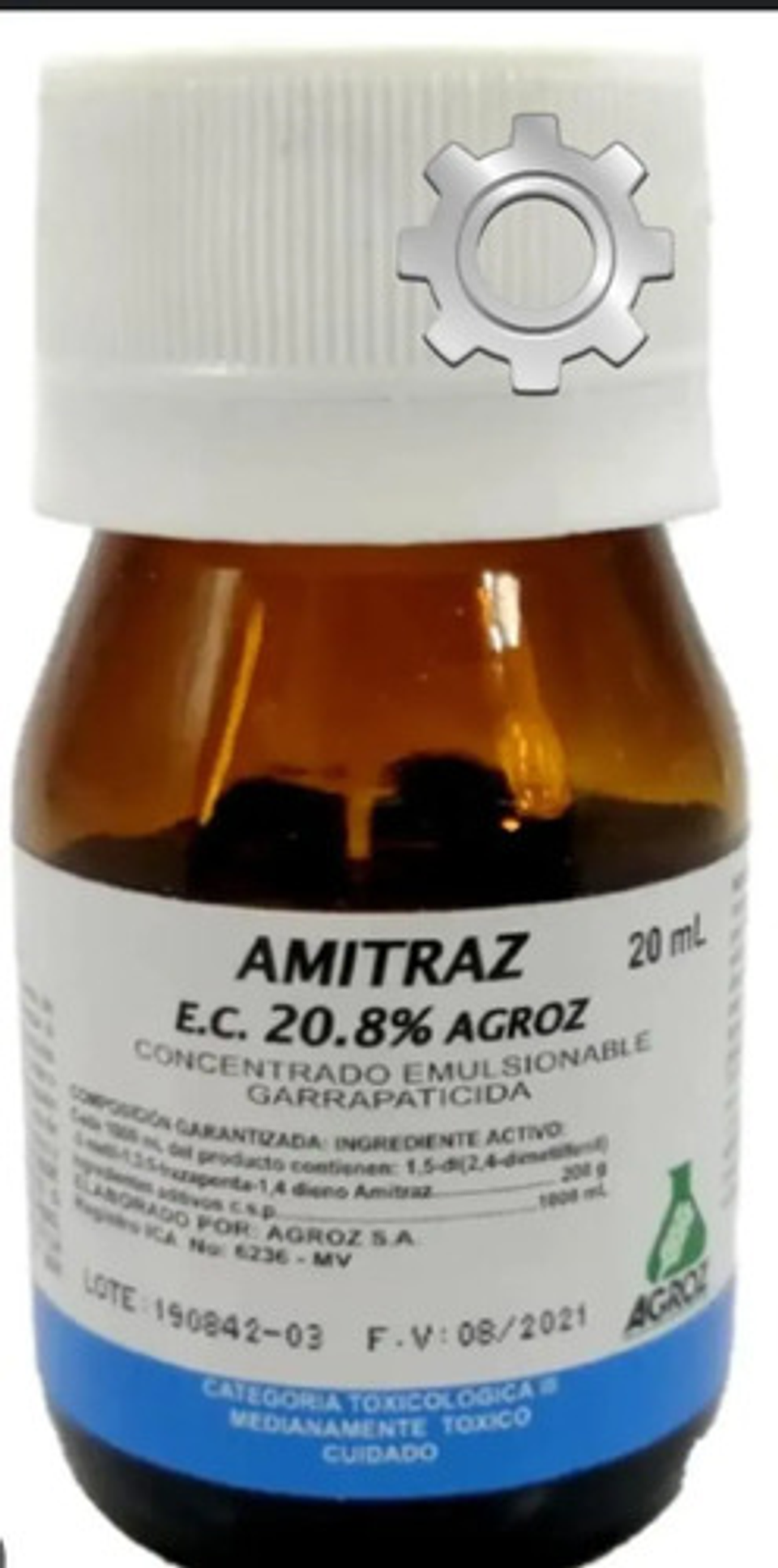 Amitraz Garrapaticida  X 20 Ml 1