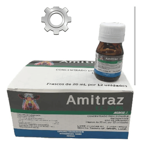 Amitraz Garrapaticida  X 20 Ml