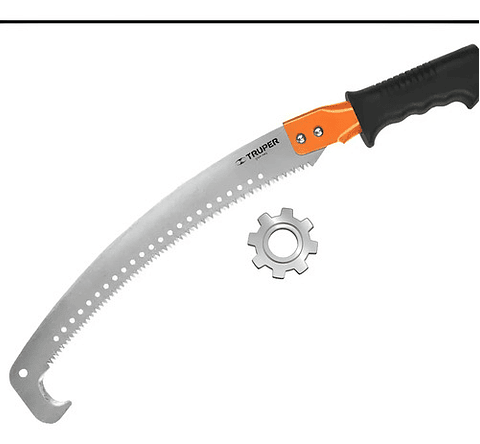 Serrucho De Poda Con Gancho Cuchilla Curva Truper 16 Pul.