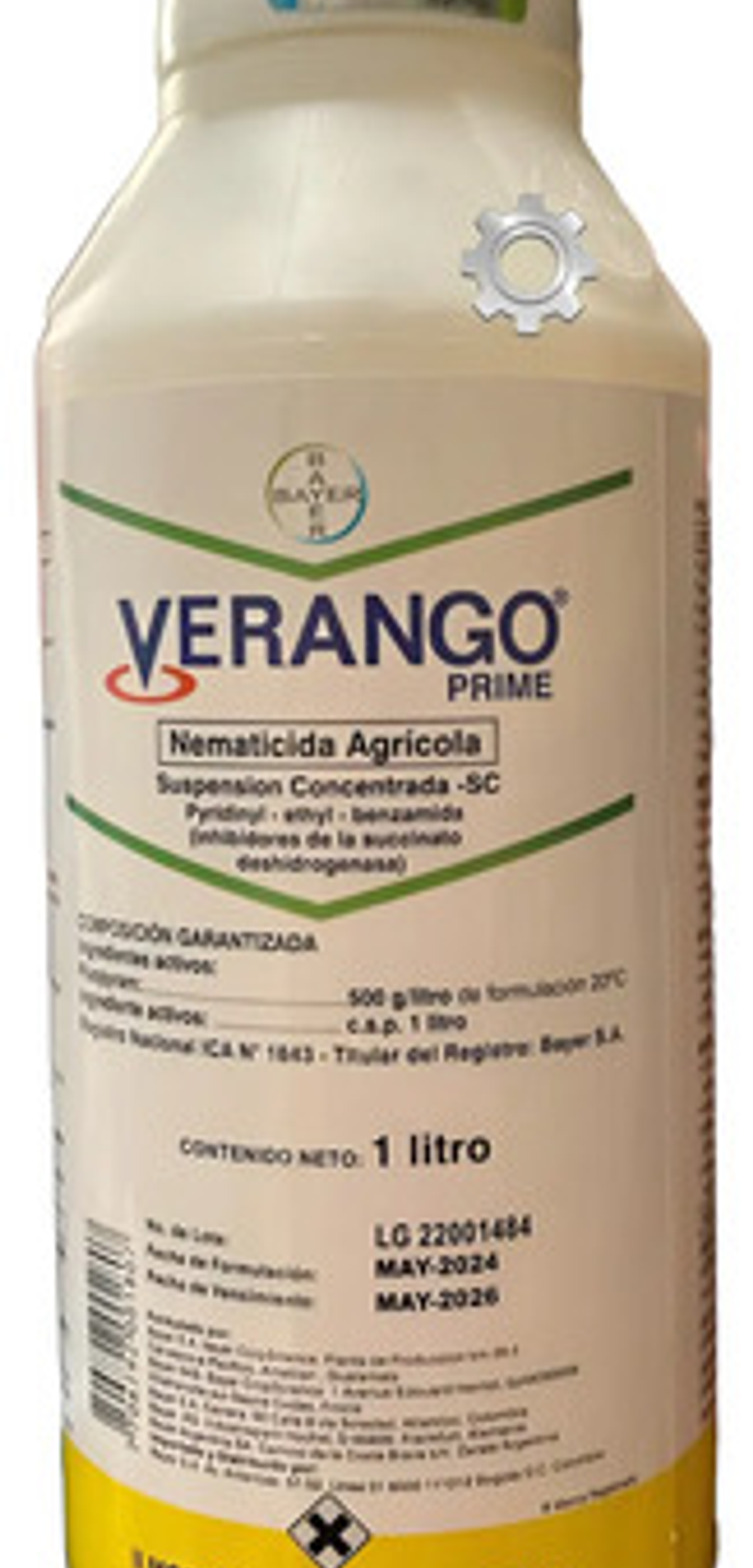 Verango Prime Bayer  Control Nematodos Frutales   X Litro 1