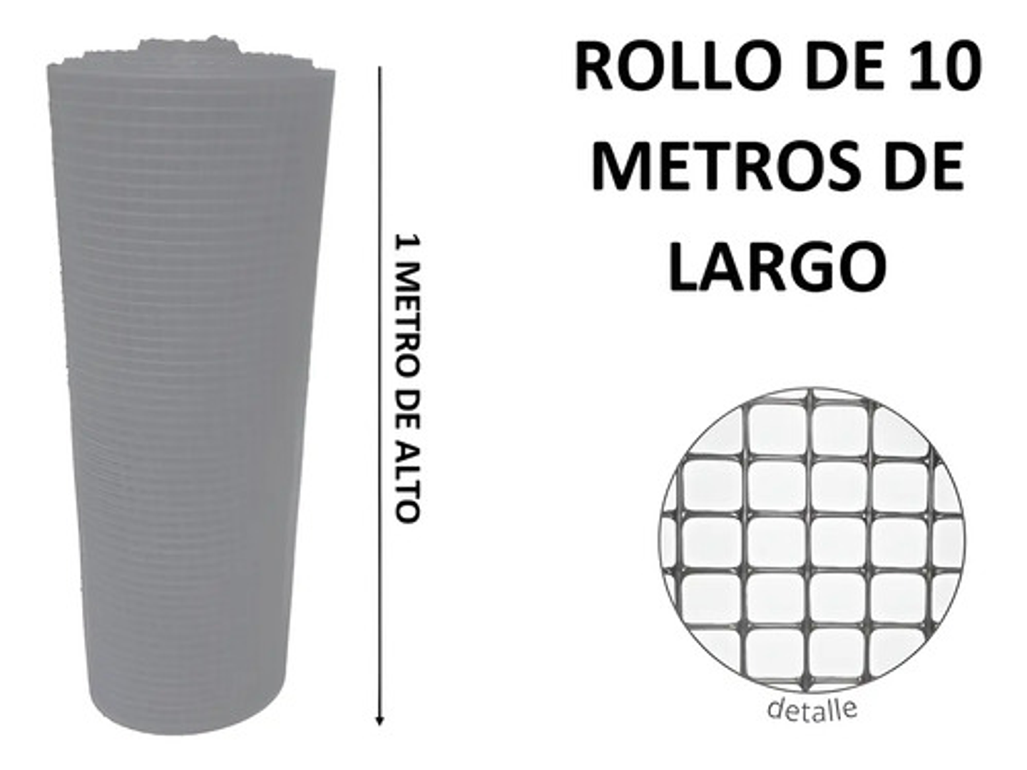 Malla Reja Cuadrada Plastica 16x16mm X 10mt Largo/1mt Alto 2