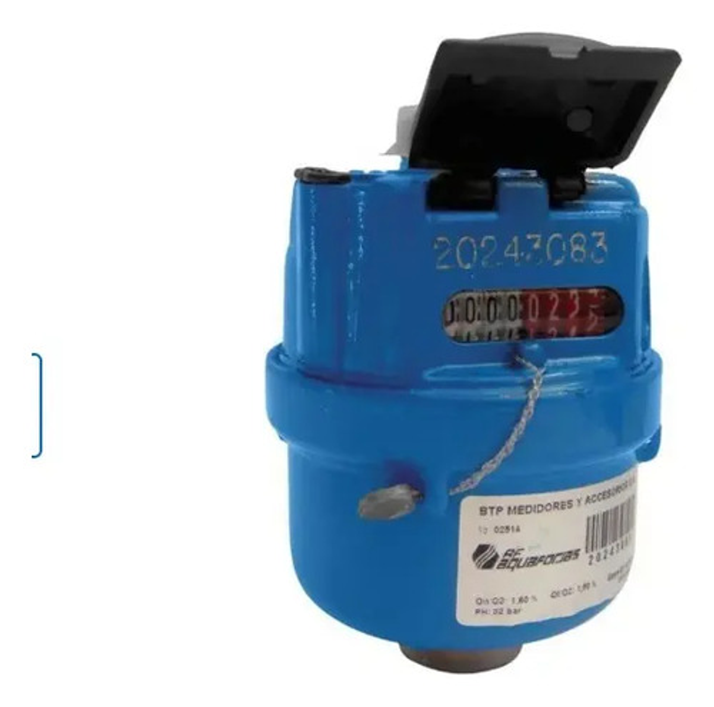 Medidor Agua Volumetrico R200 Mecanico L110mm De 1/2 Pulgada 1